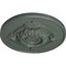 Ekena Millwork Monique Ceiling Medallion (Fits Canopies up to 3 3/4"), 13 3/4"OD x 1"P, Cloud Burst Crackle CM13MOCBC - alternate 4